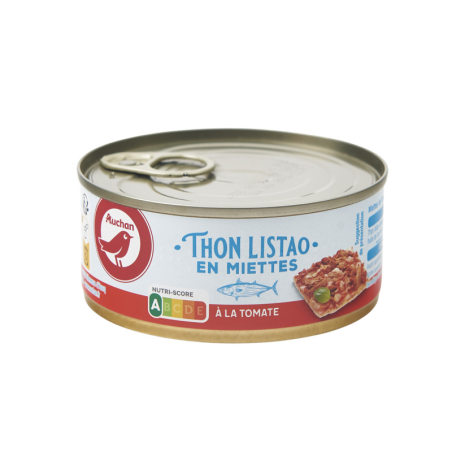 MIETTE THON TOMATE160G AUCHAN