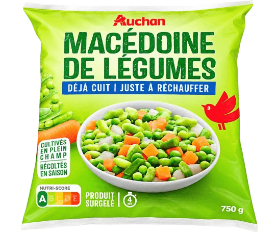 AUCHAN MACEDOINE DEJA CUIT750G