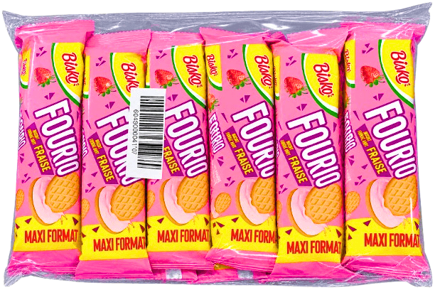 PACK DE 12 FOURRIO MAX FRAISE
