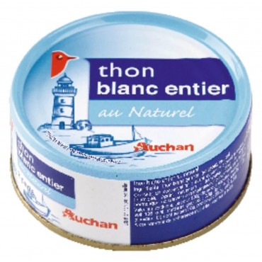Auchan thon blanc entier...