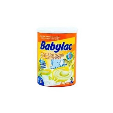 Babylac 5 céréales lait pot 300g