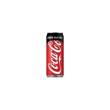 Coca zéro canette 33CL