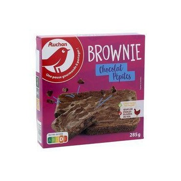 Brownie chocolat Pépites 285G