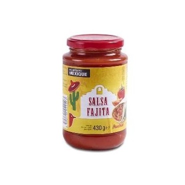 Auchan sauce Fajitas 430g