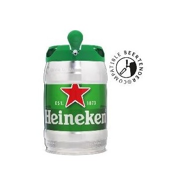 Fût de bière belge Hapkin Fût de 5 litres avec robinet 8,3% vol