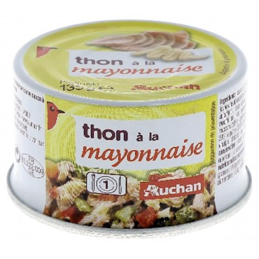 Auchan thon à la mayonnaise...