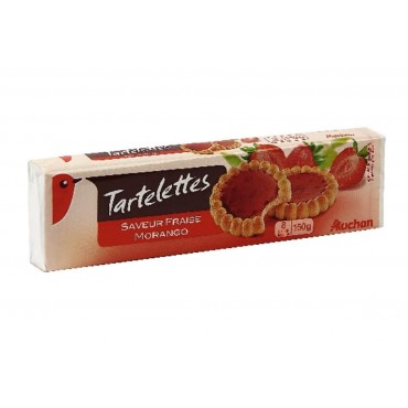 Auchan tartelette fraise x8...