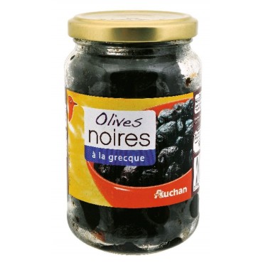 Auchan olives noires à la...