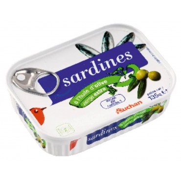 Auchan sardine à l\'huile...