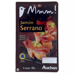 Auchan Mmm! jambon Serrano...