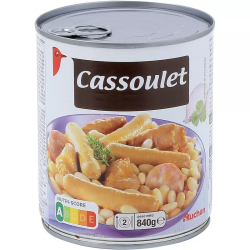 Auchan Cassoulet 840G