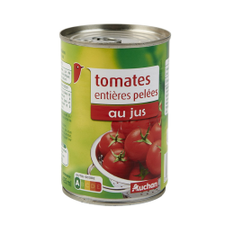 Auchan tomates entières...