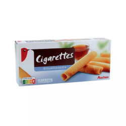 Auchan biscuits cigarettes...