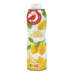 Auchan sirop citron 75CL