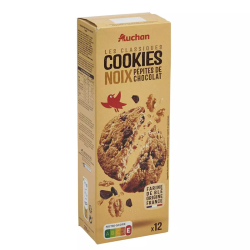 Auchan Cookies Noix /Choco...