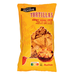 AUCHAN Chips tortillas...