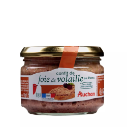 Auchan Confiture Foie...
