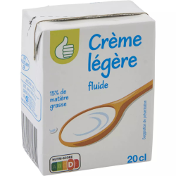 Pouce crème fraiche 15% 20CL