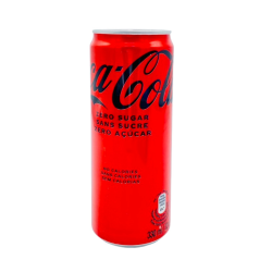 Coca zéro canette 33CL