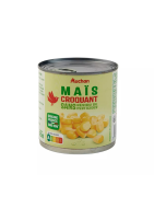 AUCHAN Maïs croquant sans résidu de pesticides sans OGM 285g