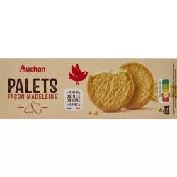 AUCHAN Palets biscuits...