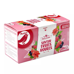Auchan infusion fruits...