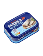 AUCHAN Sardines au naturel 135g