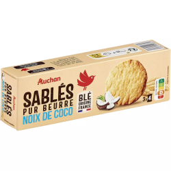 Auchan Biscuits Sablés pur...