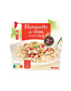 AUCHAN Riz Blanquette Veau 300G