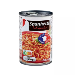 AUCHAN Spaghetti bolognaise...