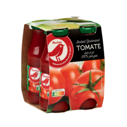 AUCHAN Jus De Tomate 4X20CL