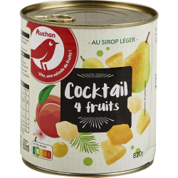 Auchan cocktail de 4 fruits...