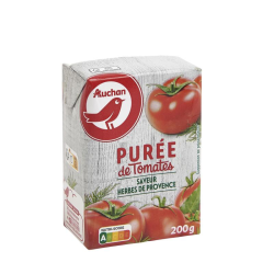 Auchan Puree Tomate Herbe...