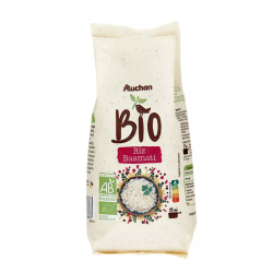 AUCHAN Bio Riz Basmati 500G