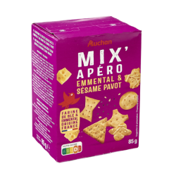 AUCHAN MIX APERO 85G