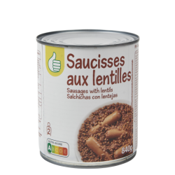 POUCE Saucisses Lentilles 4/4