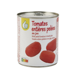 TOMATE PELEES ENT. POUCE 476G