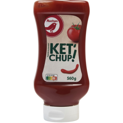 KETCHUP TOMA FR TD AUCHAN 560G