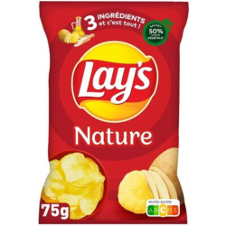 Lays chips nature 75g