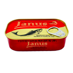 Janus Sardines à l'huile de Végétale 125GR