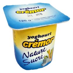 Crémor yaourt nature sucré...