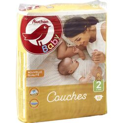 AUCHAN BABY Couches taille...