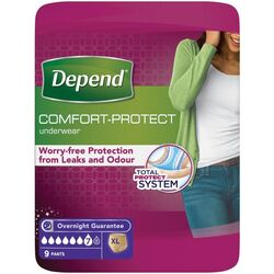 Depend Couche Adulte Femme 9X3