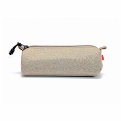 AUCHAN Trousse ovale beige