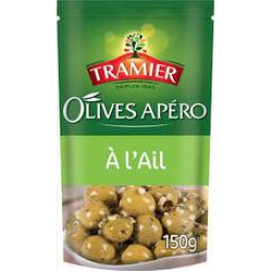 Olives vertes apéro à l'ail...