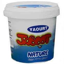 Jaboot yaourt nature seau 1Kg