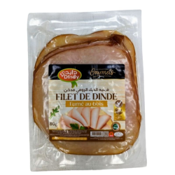 Filet de Dinde Fumé DINDY 80G