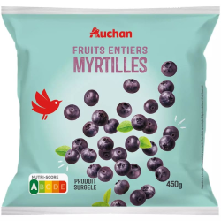 AUCHAN Myrtilles fruits...