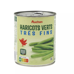 Auchan Haricots Verts Très...