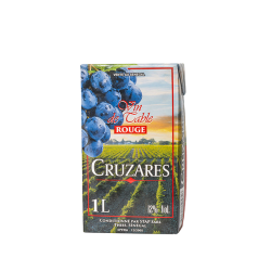 VIN CRUZARES ROUGE BRIQUE 1L